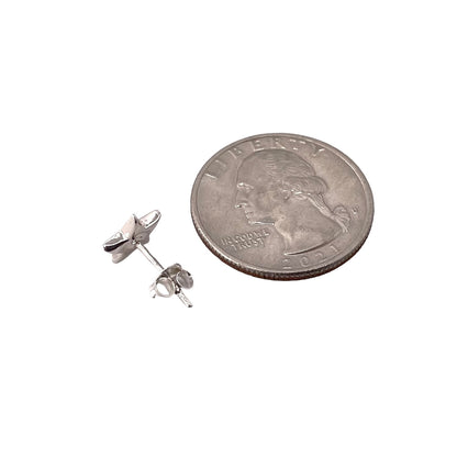 Star Post Earrings Sterling Silver