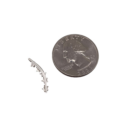 Star Crawler Earrings Sterling Silver
