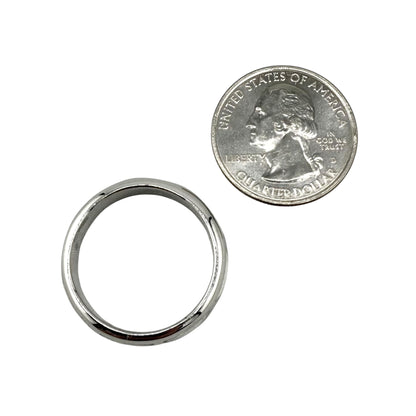 White Lab Opal Triangle Pattern Ring Sterling Silver