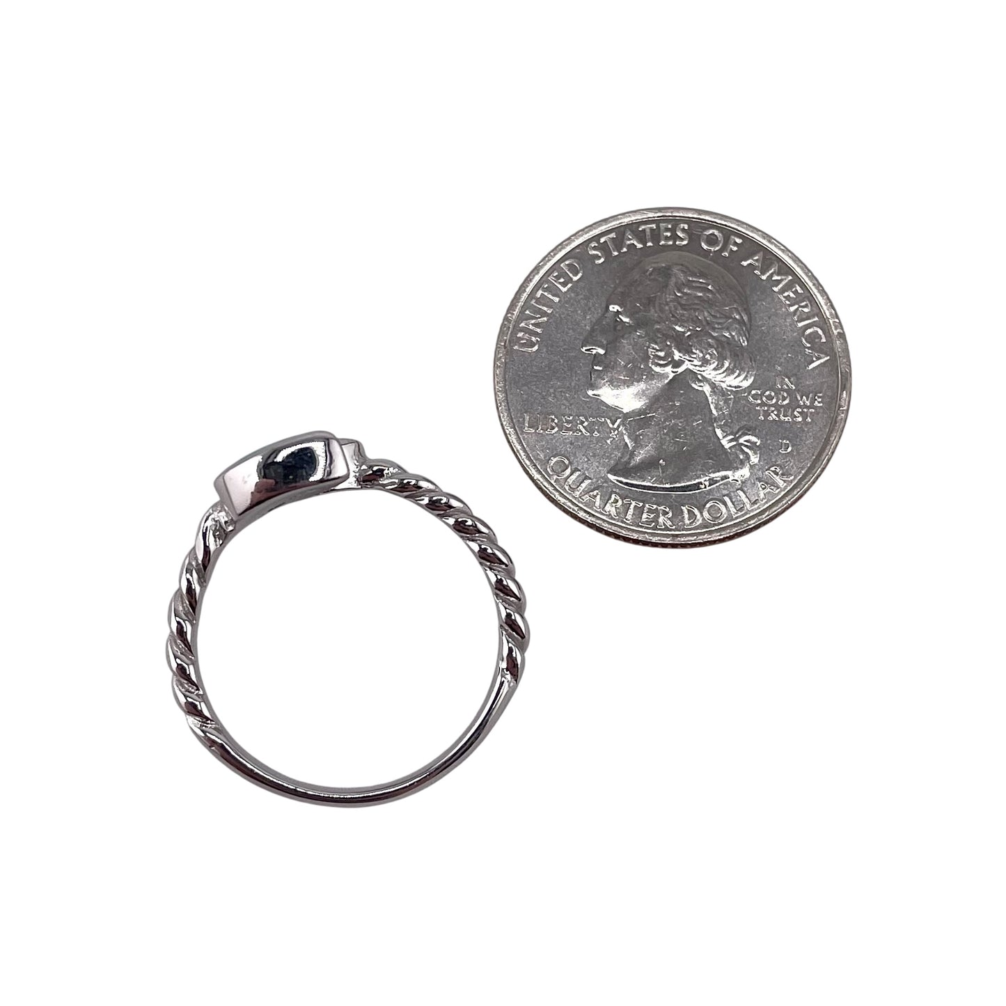 Green Lab Opal Double Pear Shape Wrap Ring Sterling Silver