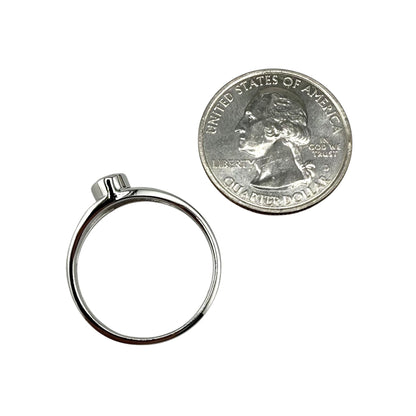 Pink Lab Opal Oval Ring Sterling Silver