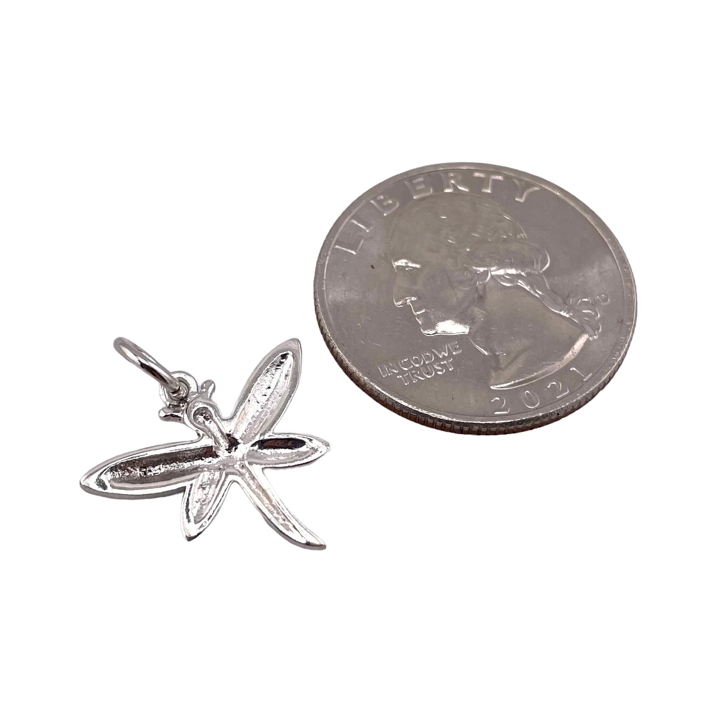Dragonfly Pendant Sterling Silver