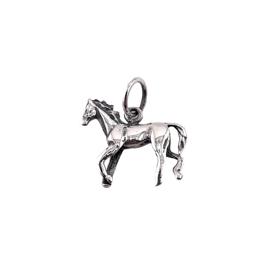 Standing Horse Pendant Sterling Silver