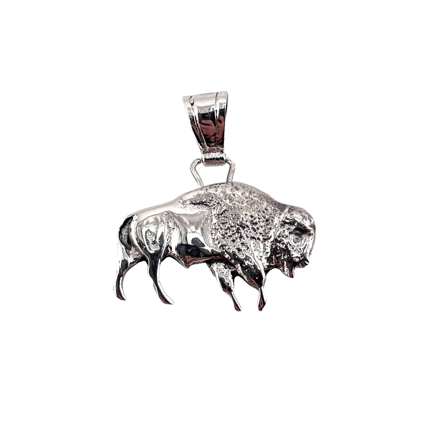 Buffalo Pendant Sterling Silver