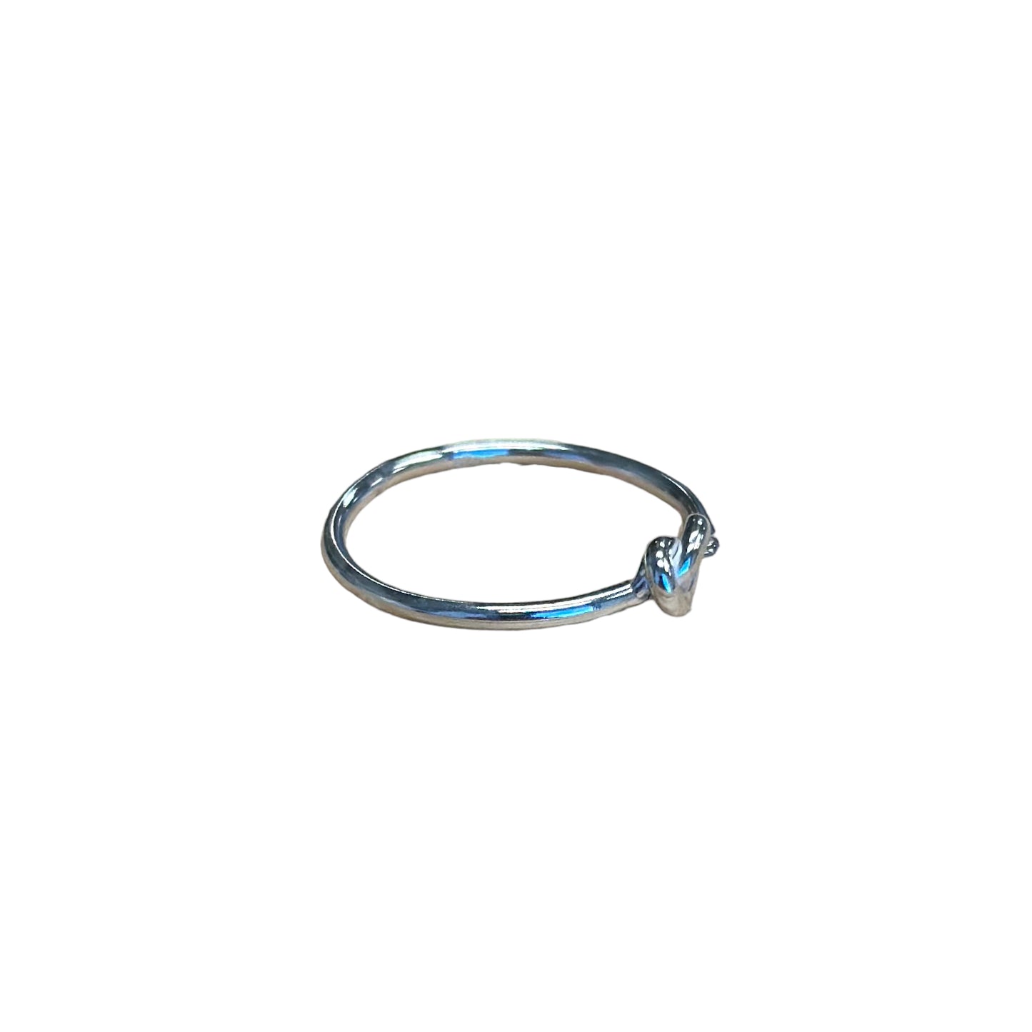 Infinity Loop Knot Ring Sterling Silver