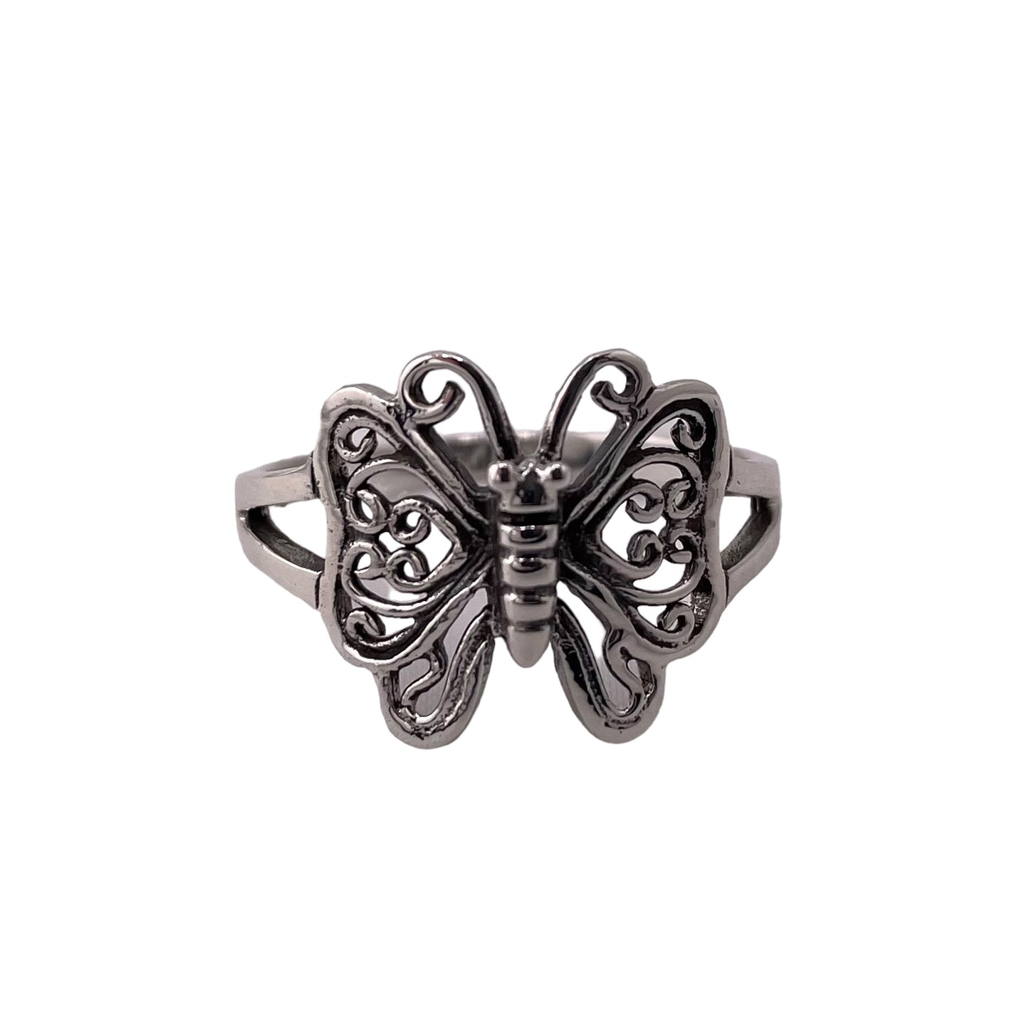 Butterfly Ring Sterling Silver