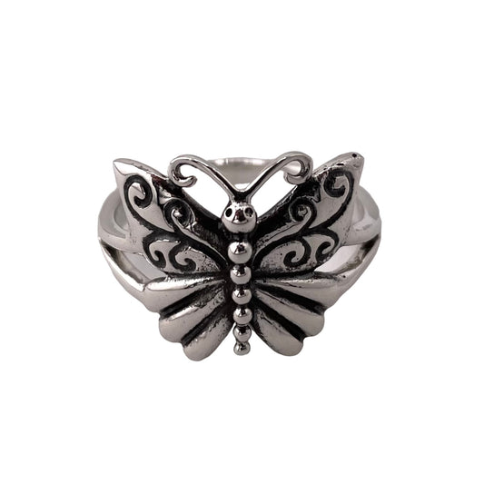 Butterfly Ring Sterling Silver