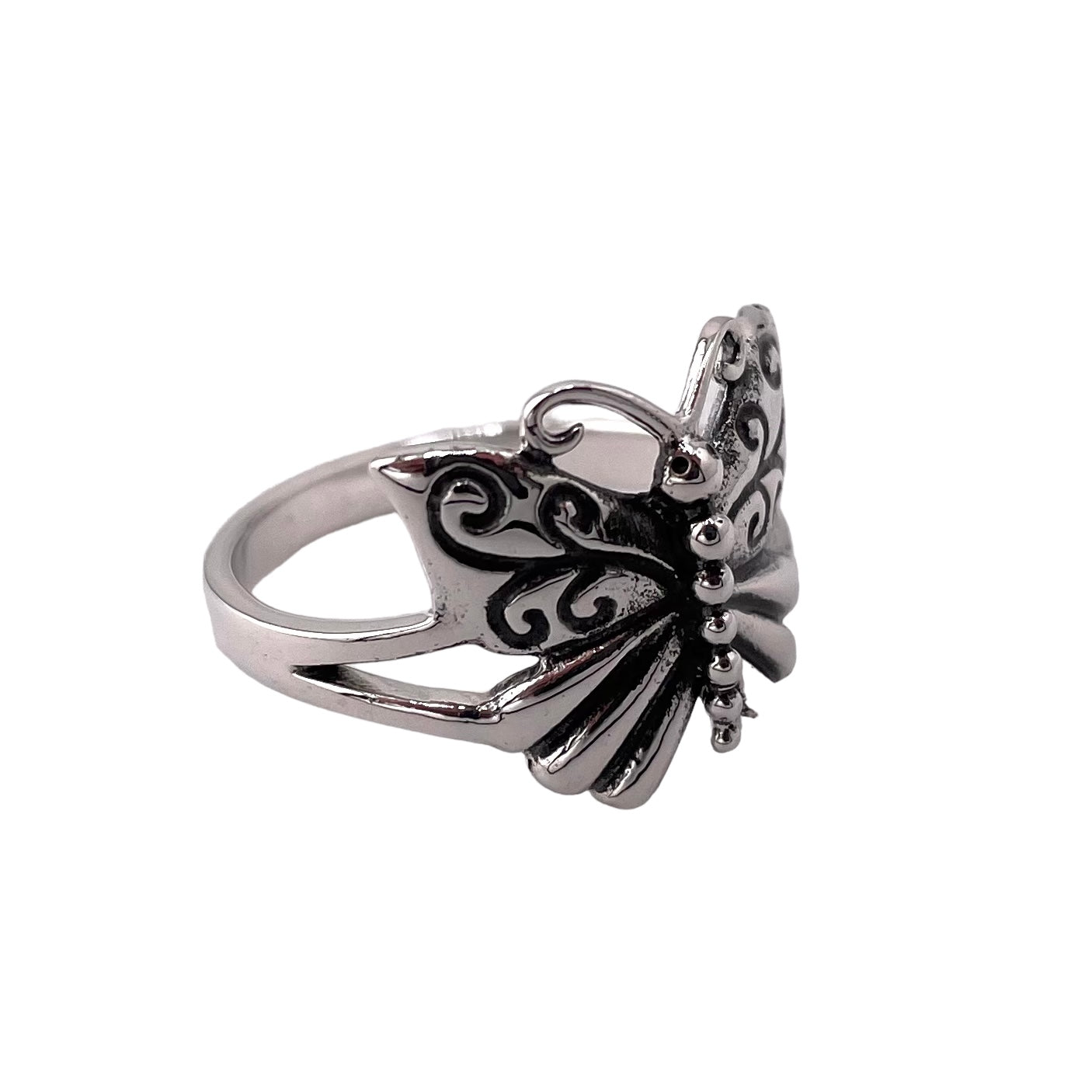 Butterfly Ring Sterling Silver