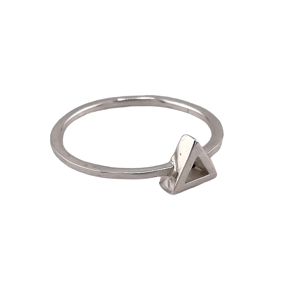 Triangle Ring Sterling Silver
