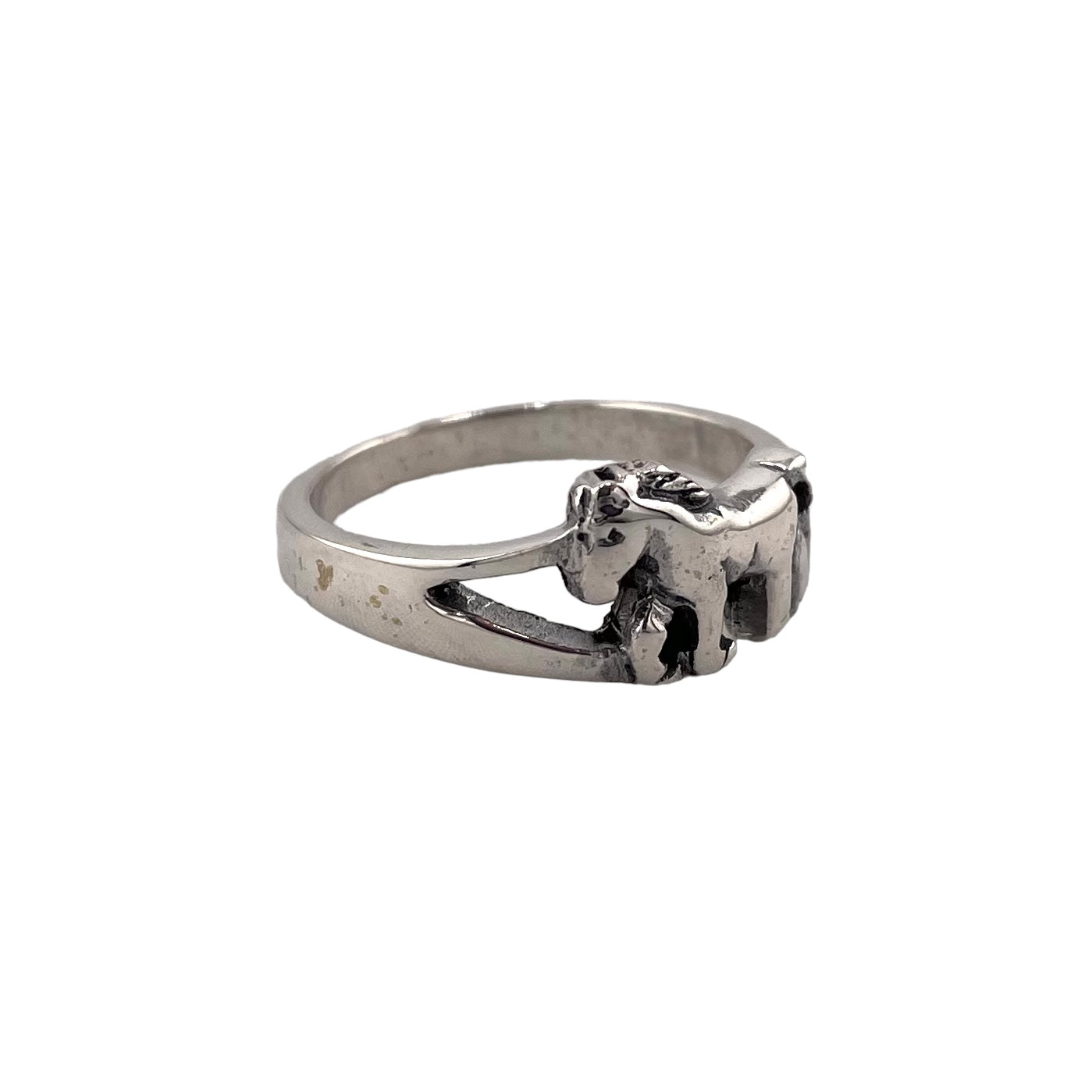 Horse Ring Sterling Silver