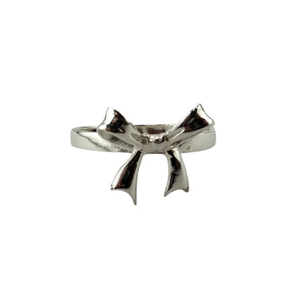 Bow Ring Sterling Silver