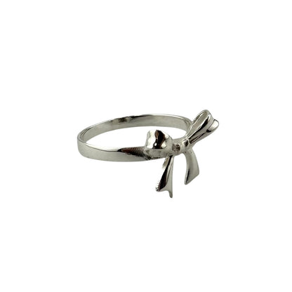 Bow Ring Sterling Silver