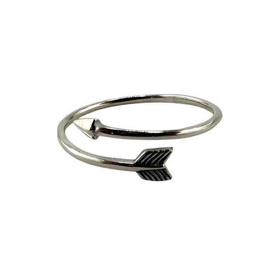 Arrow Feather Ring Sterling Silver