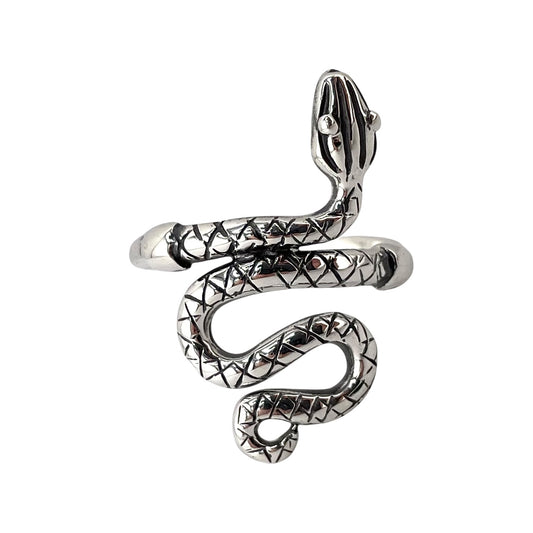 Snake Ring Sterling Silver