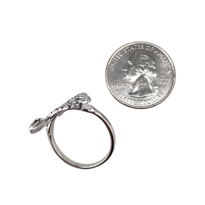 Snake Ring Sterling Silver