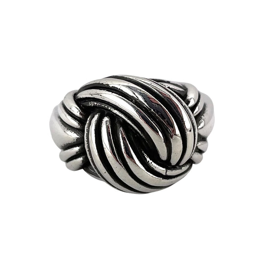 Knot Ring Sterling Silver