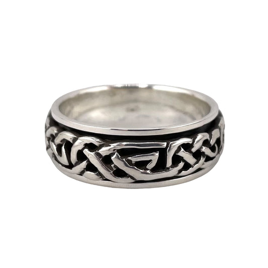 Braid Weave Ring Sterling Silver