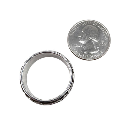Braid Weave Ring Sterling Silver