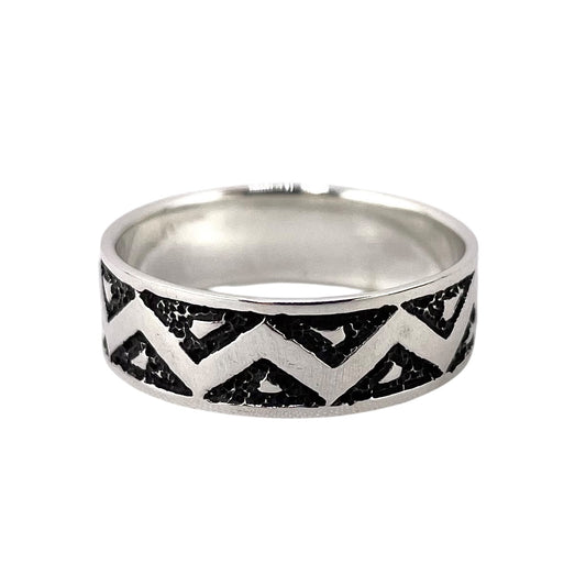 Zigzag Ring Sterling Silver