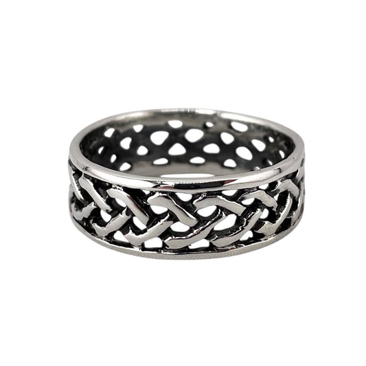 Braid Weave Ring Sterling Silver