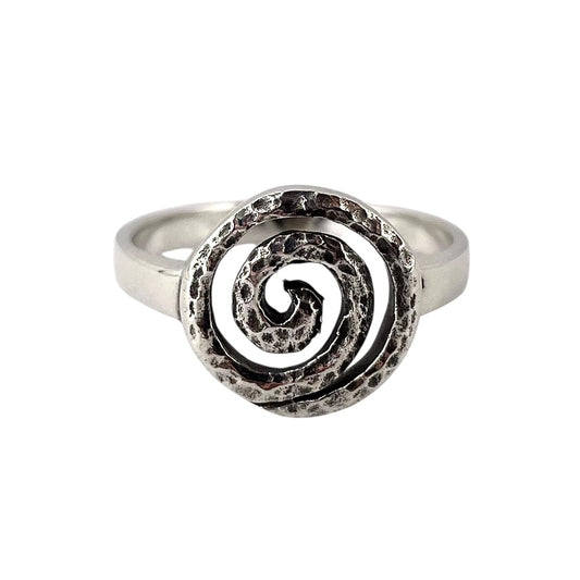Whirpool Ring Sterling Silver