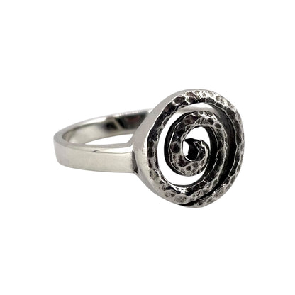Whirpool Ring Sterling Silver