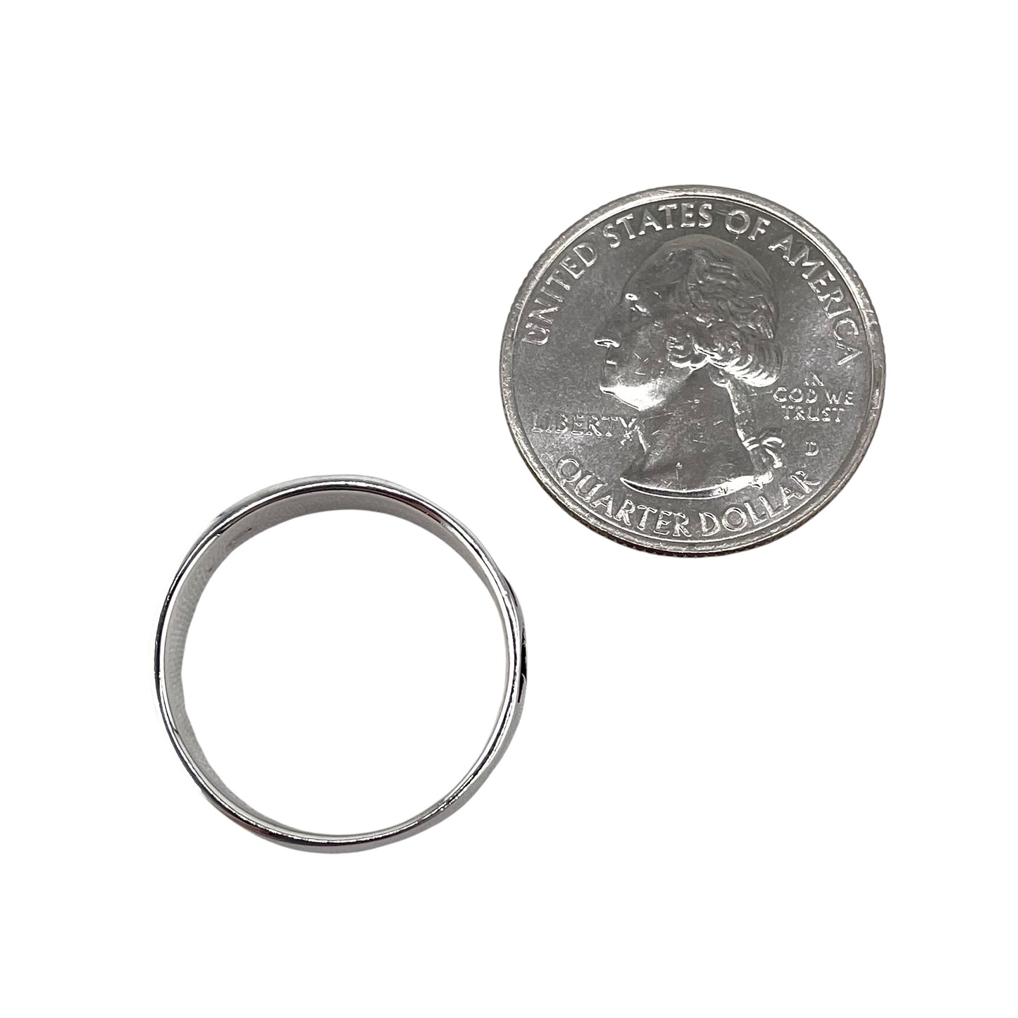 Lightning Bolt Band Ring Sterling Silver