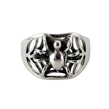 Spider Web Ring Sterling Silver