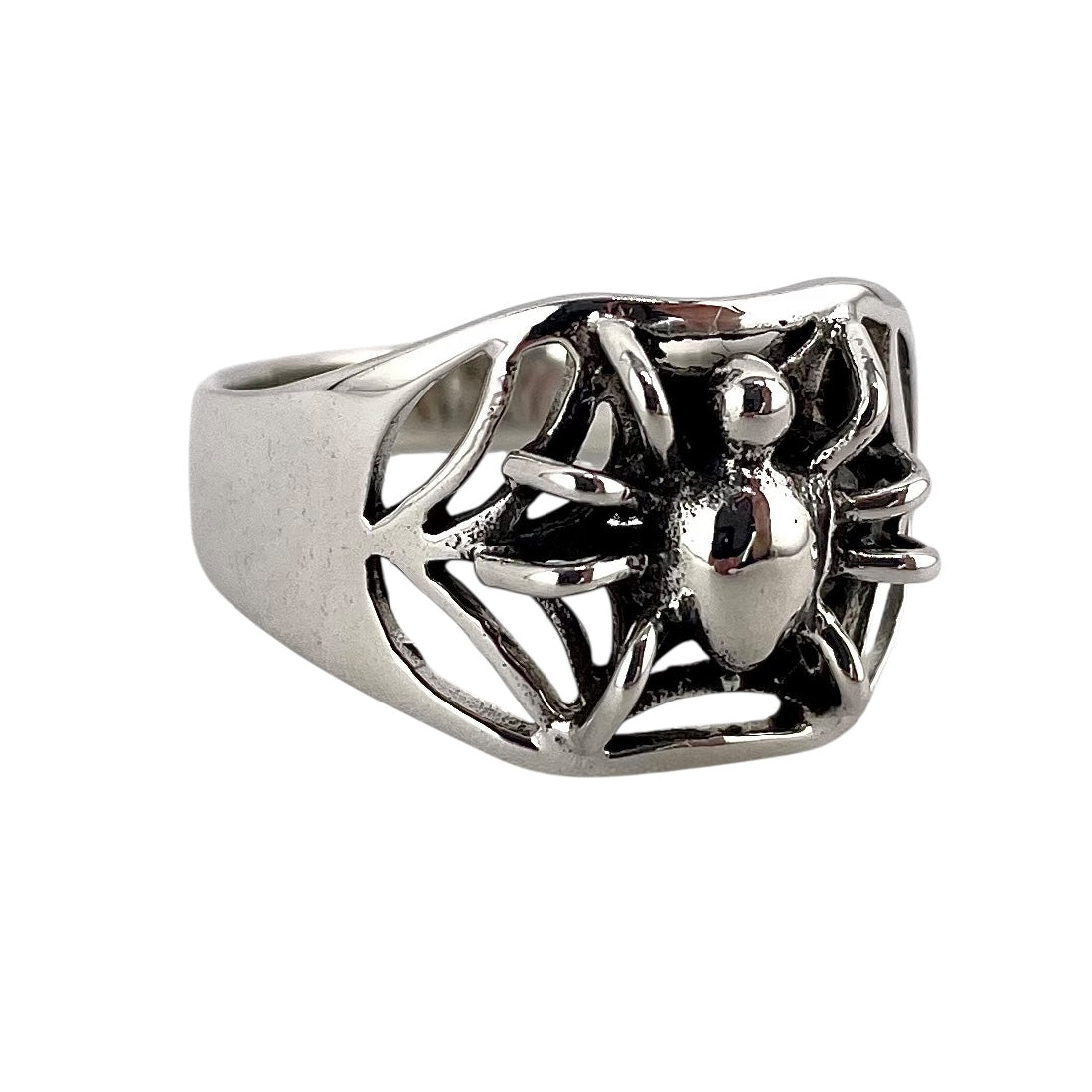 Spider Web Ring Sterling Silver