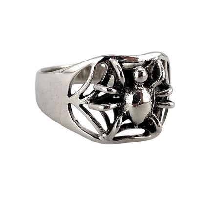 Spider Web Ring Sterling Silver
