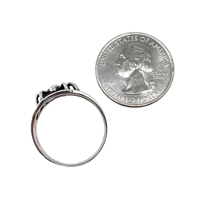Spider Web Ring Sterling Silver