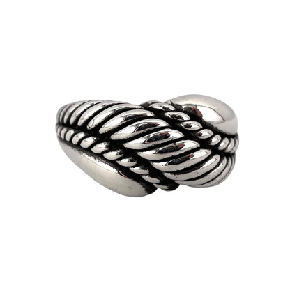 Rope Ring Sterling Silver