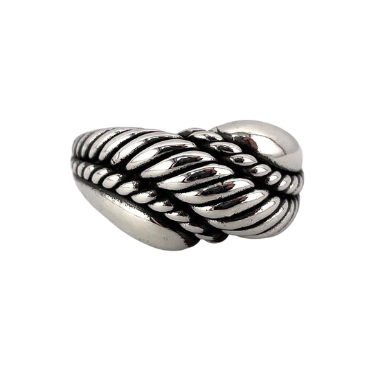 Rope Ring Sterling Silver