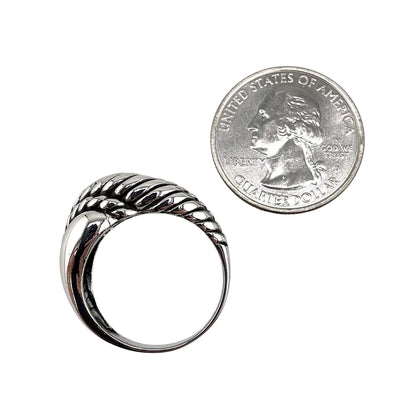 Rope Ring Sterling Silver