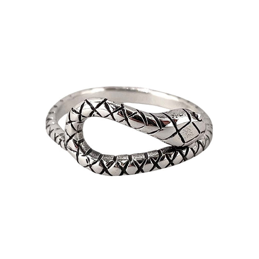 Snake Ring Sterling Silver