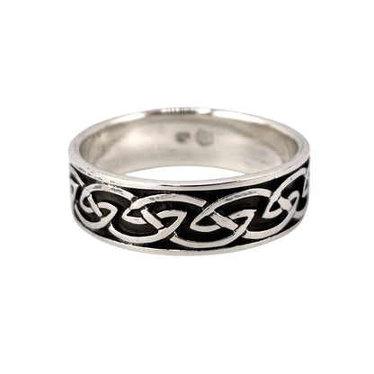 Curve Line Ring Sterling Silver