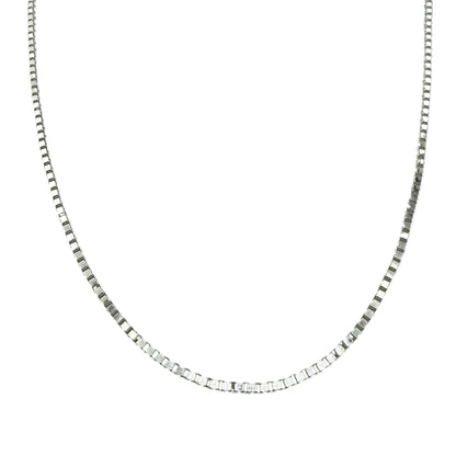 Sterling Silver Box 057 3.1mm Necklace Chain Italian Italy Solid .925 Jewelry
