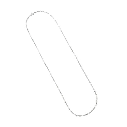 Sterling Silver Oval Cable 040 2.1mm Necklace Chain Italian Italy Solid .925