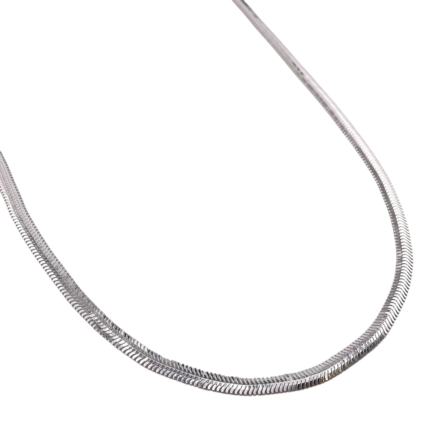 Sterling Silver Dragon Tail 420 4.3mm Necklace Chain Italian Italy Solid .925 Jewelry