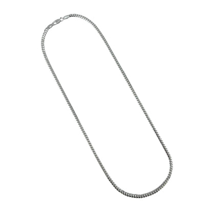 Sterling Silver Miami Cuban 100 3.3mm Bracelet Chain Italian Italy Solid Mens Jewelry