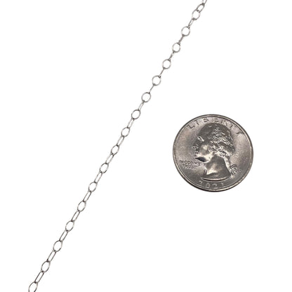 Sterling Silver Giotto 040 1+1 3.5mm Bulk Chain (5 FT Pack)