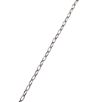 Sterling Silver Oval Rolo 040 3.5mm Bulk Chain (5 FT Pack)