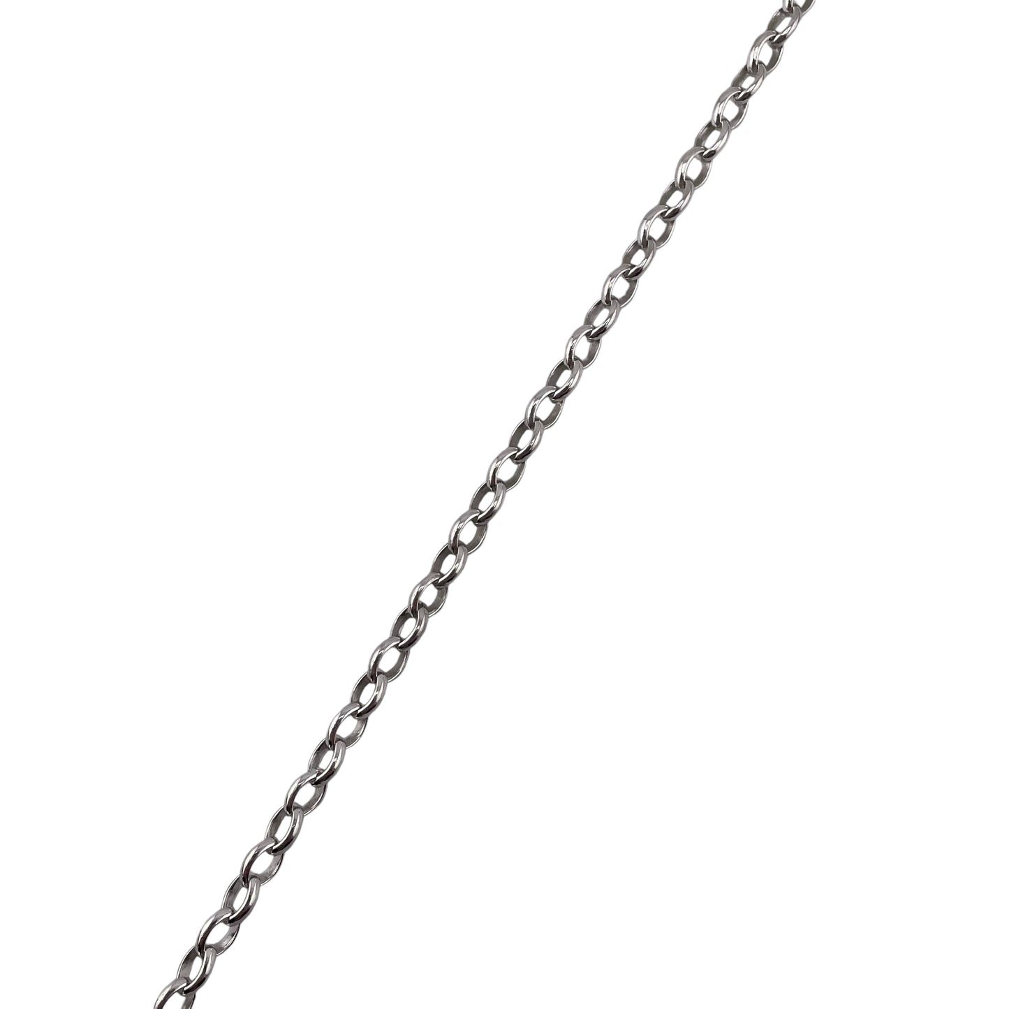 Sterling Silver Oval Rolo 050 4.3mm Bulk Chain (5 FT Pack)