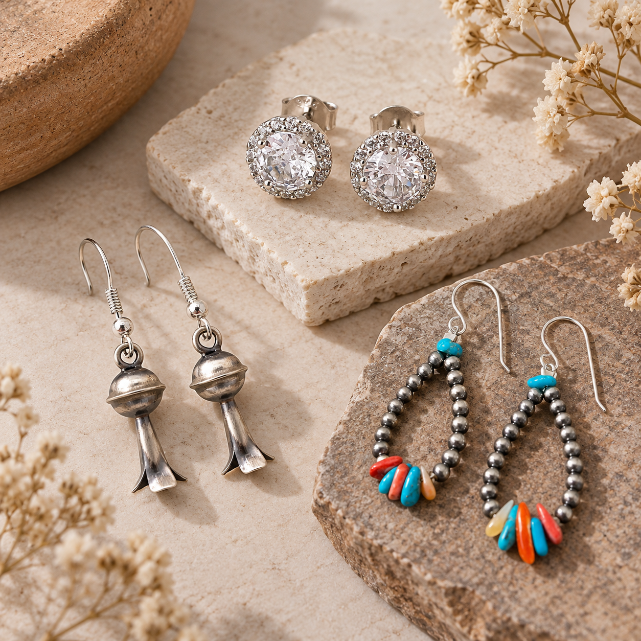 Select Lines earrings