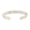 Elaine Tahe Sterling Silver Triangle Wire Plain 8mm Navajo Bracelet