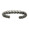 Elaine Tahe Sterling Silver Navajo Flat Chain Link Style 3/8" Bracelet