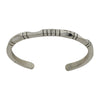 Elaine Tahe Sterling Silver Navajo Bracelet