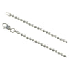 Sterling Silver Round Snake 040 1.5mm Necklace Chain Italian Italy Solid .925
