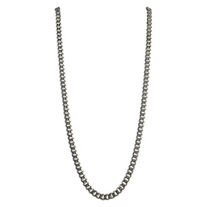 Sterling Silver Curb 150 6mm Bracelet Chain Italian Italy Solid Mens Jewelry