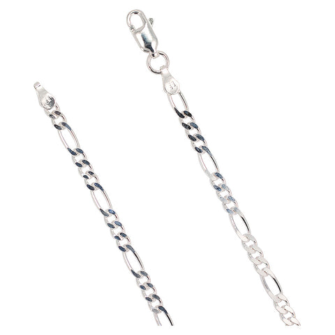 Sterling Silver Diamond Cut Rope 040 2mm Bracelet Chain Italian .925 Jewelry